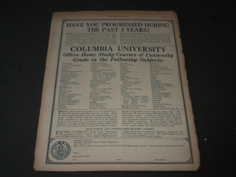 1929 NOVEMBER 2 MID-WEEK PICTORIAL MAGAZINE SECTION - HERBERT HOOVER - J 3247