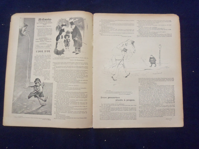 1904 NOV 12 LE SOURIRE MAGAZINE - ILLUSTRATED COMEDY - FRENCH TEXT - SP 4866P