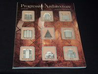 1984 FEBRUARY PROGRESSIVE ARCHITECTURE MAGAZINE - SPECIAL ISSUE COVER - E 4127