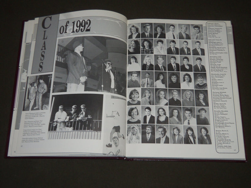 1992 CENTENNIAL COBBER CONCORDIA COLLEGE YEARBOOK - MOORHEAD MN - YB 1082