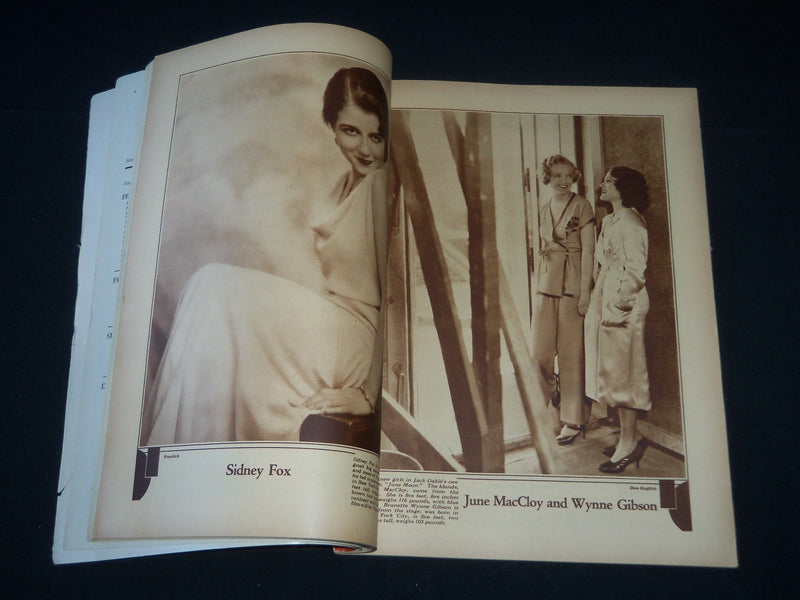 1931 MAY SCREENLAND MOVIE MAGAZINE - JANET GAYNOR COVER - M 399