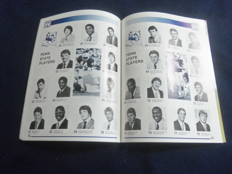 1983 AUG 29 KICKOFF CLASSIC PROGRAM - UNIV NEBRASKA VS PENN STATE UNIV - ST 659A