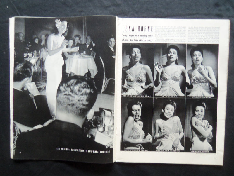 1943 JANUARY 4 LIFE MAGAZINE - ASSISTANT TO THE PRESIDENT JIMMYBYMES - L 320