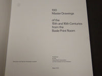 1972 100 MASTER DRAWINGS OF THE 15TH & 16TH CENTURIES FROM BASLE - KD 2910B
