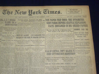 1916 JANUARY 15 NEW YORK TIMES - VAN PAPEN PAID HORN, THE DYNAMITER - NT 9060