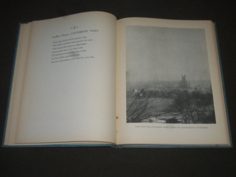 1944 LITERARY ENGLAND BOOK BY RICHARD WILCOX - NICE PHOTOS - KD 3930