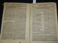 1873 ROSADALIS ALMANAC - SOFTCOVER - FLESH IN THE BLOOD - J 6868