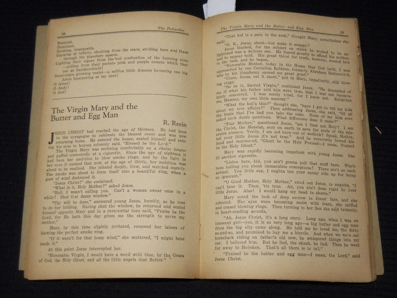 1930 NOVEMBER THE DEBUNKER AND THE AMERICAN PARADE MAGAZINE - K 597