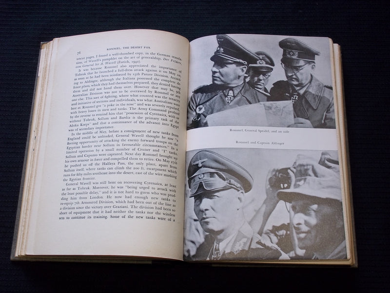 1950 ROMMEL THE DESERT FOX HARDCOVER BOOK BY DESMOND YOUNG - KD 7578
