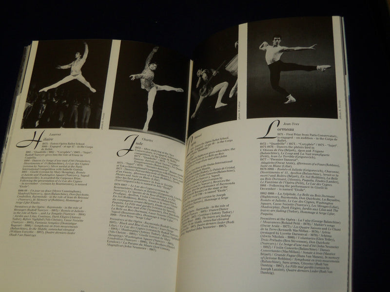 1988 THE PARIS OPERA BALLET U. S. TOUR PROGRAM - GREAT PHOTOS - J 5070