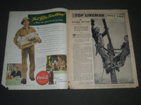 1943-1944 BOY'S LIFE MAGAZINE LOT OF 3 - NICE ILLUSTRATIONS - O 2515O