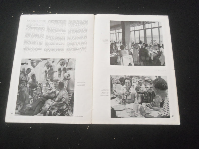 1934 GERMANY MAGAZINE - NO. 7 - NICE ILLUSTRATED COVER - ENGLISH TEXT - B 1140G