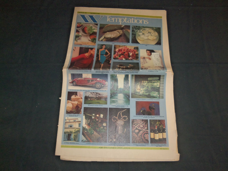1979 JUNE 22-29 W MAGAZINE - GREAT STORIES, PHOTOS & ADS - NP 3350