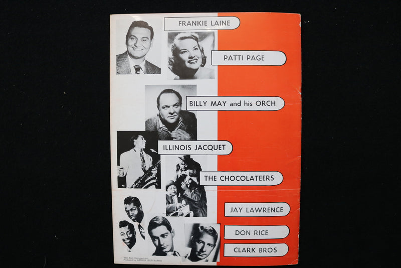 1952 THE BIGGEST SHOW OF '52 PROGRAM - PATTI PAGE - K 2265