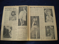 1962 MARCH 11 NEW YORK MIRROR NEWSPAPER - GIGI D'ALENE COVER PHOTO - NP 5998