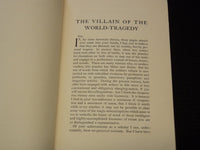 1916 THE VILLIAM OF THE WORLD TRAGEDY BY WILLIAM ARCHER - MOLLENDORF - J 7434