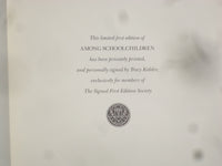 1989 AMONG SCHOOLCHILDREN HARDCOVER BOOK -T. KIDDER-SIGNED 1ST EDITION - KD 8981