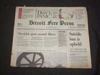 1994 DECEMBER 14 DETROIT FREE PRESS NEWSPAPER - SUICIDE BAN IS UPHELD - NP 7688