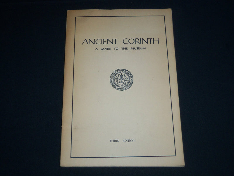 1956 ANCIENT CORINTH MUSEUM GUIDE CATALOG - THIRD MUSEUM - NICE PLATES - J 4148