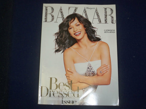 2004 DECEMBER HARPER'S BAZAAR MAGAZINE - CATHERINE ZETA-JONES COVER - B 6765
