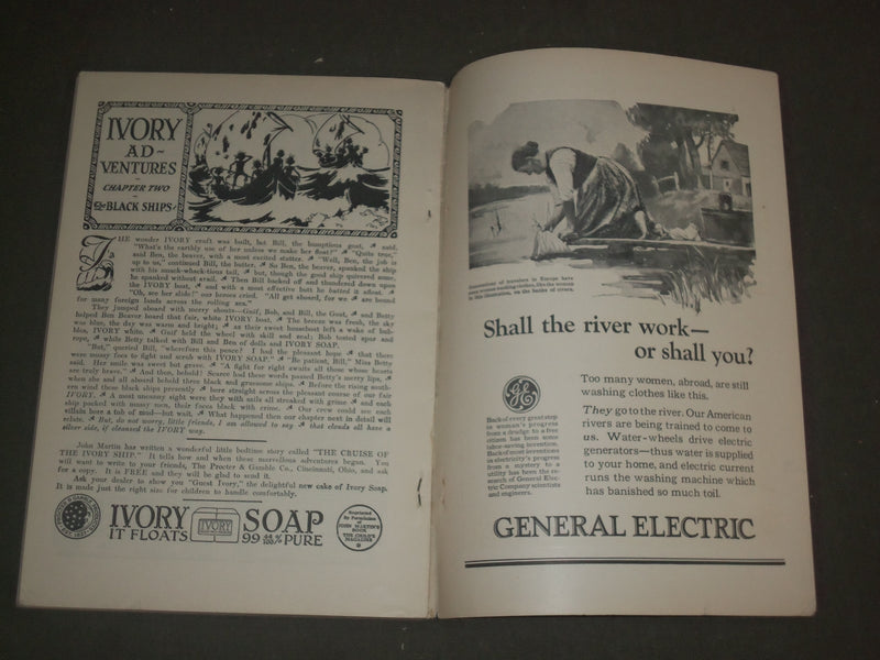 1924 FEBRUARY ST. NICHOLAS MAGAZINE - ILLUSTRATIONS, STORIES & ADS - B 4635