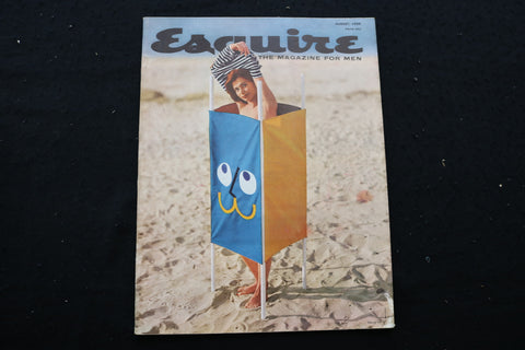 1956 AUGUST ESQUIRE MAGAZINE - GREAT COVER, PHOTOS & ADS COVER - E 10082