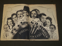 1940'S FOLLIES BERGERE PROGRAM - PAUL DERVAL - GREAT PHOTOS - J 3680