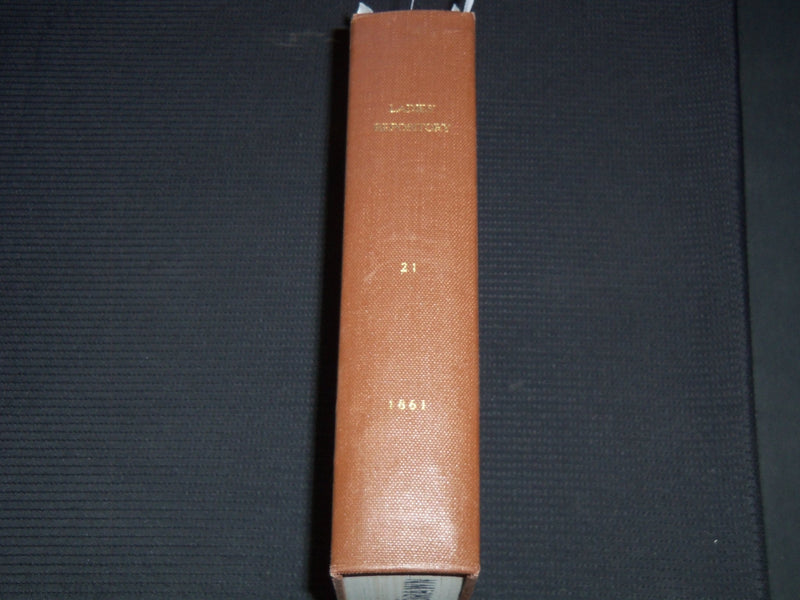 1861 THE LADIES' REPOSITORY MAGAZINE BOUND VOLUME - NICE ENGRAVINGS - KD 7880