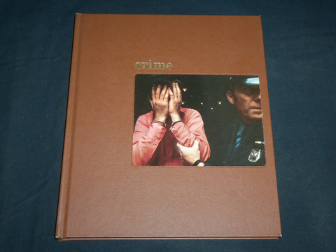 1976 CRIME HUMAN BEHAVIOR HARDCOVER BOOK BY VIRGINIA ADAMS - I 2044