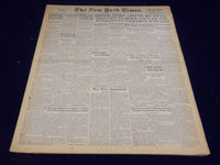 1943 AUGUST 9 NEW YORK TIMES - BRITISH SWEEP AROUND MT. ETNA - NT 1771