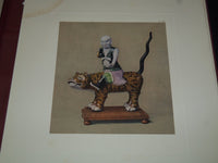 1922 ANIMALS IN CHINESE ART VOLUME - CERNUSCHI - TIZAC - 50 PLATES - KD 5862B