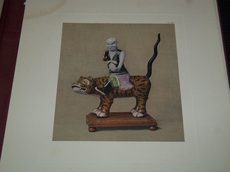 1922 ANIMALS IN CHINESE ART VOLUME - CERNUSCHI - TIZAC - 50 PLATES - KD 5862B