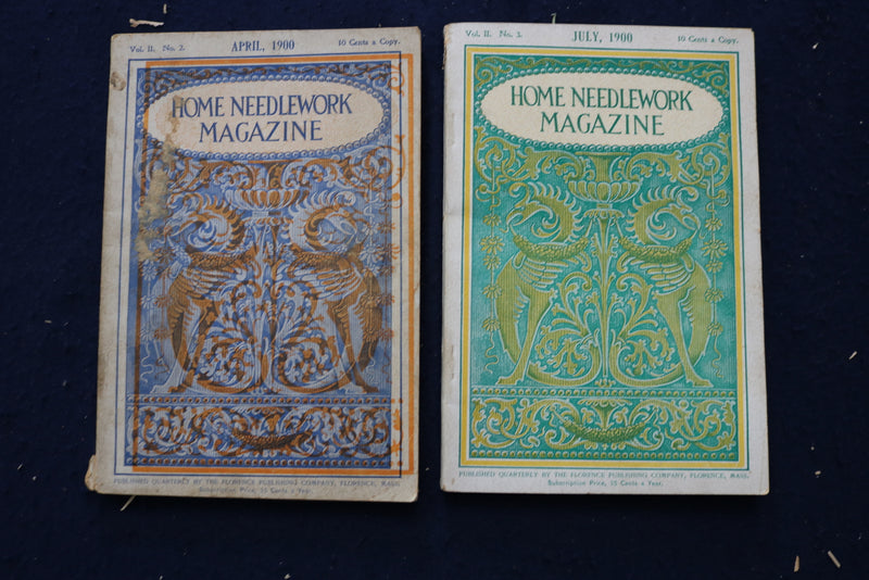 1899-1916 HOME NEEDLEWORK MAGAZINE - LOT OF 10 - O 3409