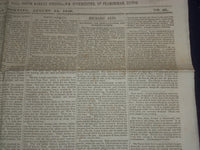 1846 AUGUST 15 MASSACHUSETTS PLOUGHMAN - SAW MILLS - OREGON TREATY - NP 5128