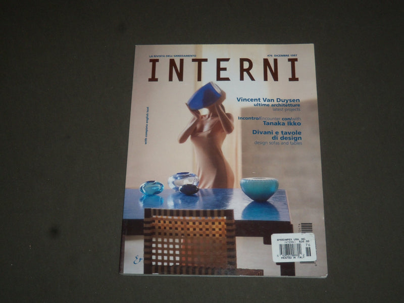 1997 DECEMBER INTERNI MAGAZINE - ITALIAN - SP 7770