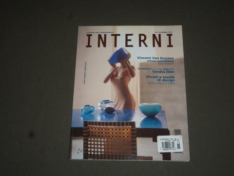 1997 DECEMBER INTERNI MAGAZINE - ITALIAN - SP 7770