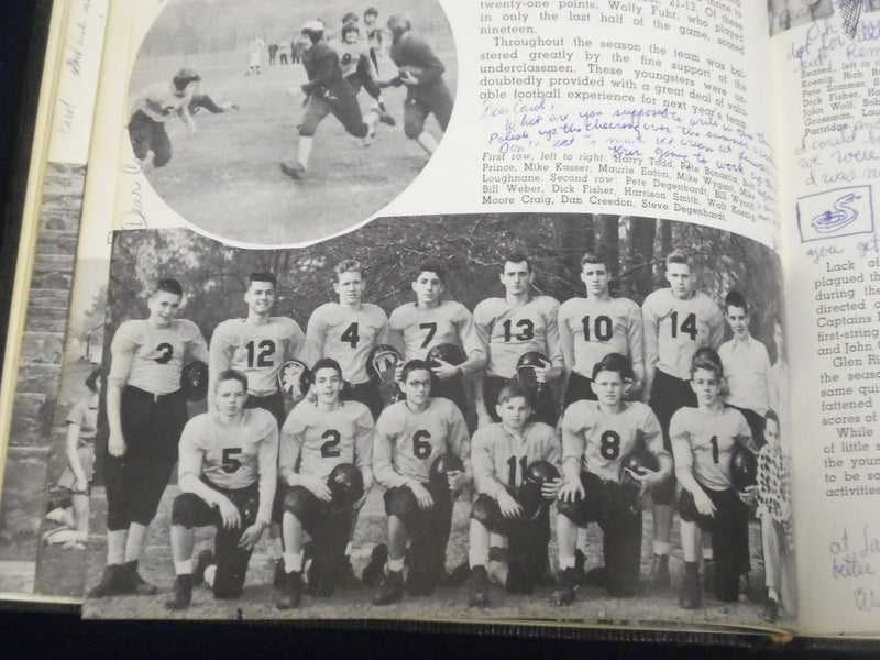 1953 LA CAMPANILLA COLLEGE HIGH SCHOOL YEARBOOK - MONTCLAIR NEW JERSEY - YB 277