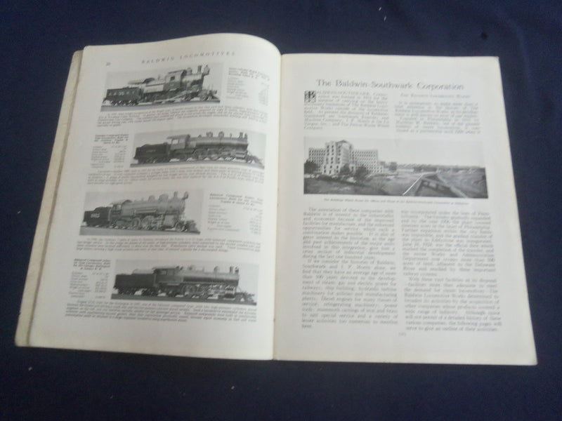 1932 JANUARY BALDWIN LOCOMOTIVES MAGAZINE - GREAT COVER AND PHOTOS - SP 6482E
