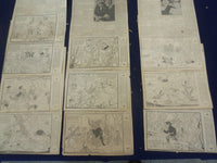 1926 S. F. BULLETIN BUTTONS AND FATTY COLOR COMICS - LOT OF 16 - NP 5208