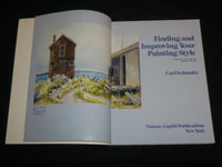 1992 FINDING AND IMPROVING YOUR PAINTING STYLE BOOK - GREAT PHOTOS - I 2013
