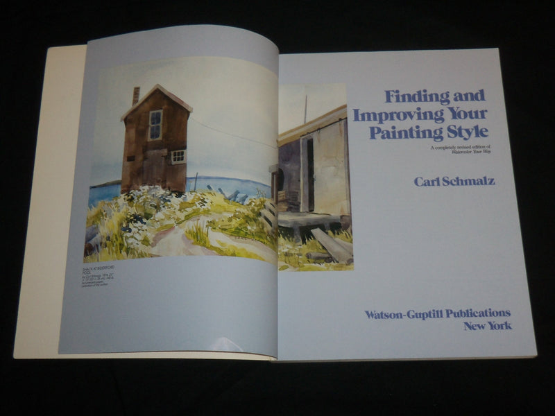 1992 FINDING AND IMPROVING YOUR PAINTING STYLE BOOK - GREAT PHOTOS - I 2013