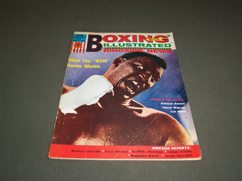 1969 MAY BOXING ILLUSTRATED MAGAZINE - BUSTER MATHIS - SP 5279