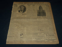 1907 JULY 27 THE BOSTON HERALD NEWSPAPER - MRS. EDDY ILL - BH 259