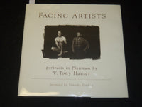2001 FACING ARTISTS HARDCOVER BOOK SIGNED BY V. TONY HAUSER - FIRST EDN - I 1780