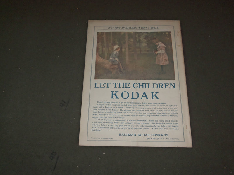 1910 APRIL 30 COLLIER'S MAGAZINE - THE WOMAN IN BLACK & OTHER STORIES - F 607