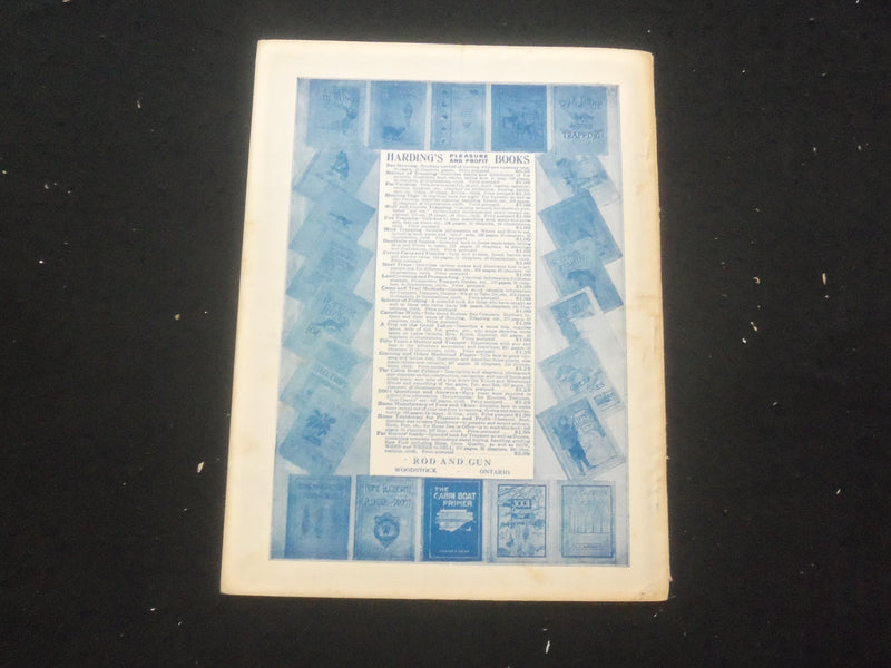 1928 JANUARY ROD AND GUN MAGAZINE - NICE COVER, ARTICLES & PHOTOS - SP 6377I