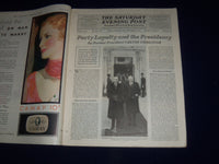 1931 OCTOBER 3 THE SATURDAY EVENING POST MAGAZINE - ILLUSTRATED COVER -SP 1410