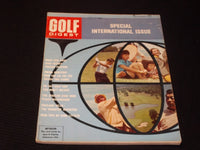 1964 SEPTEMBER GOLF DIGEST MAGAZINE - INTERNATIONAL ISSUE FRONT COVER - E 354