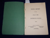 1919-1920 DARTMOUTH REPORTS OF CLASS OF 1905 LOT OF 2 ISSUES - K 508