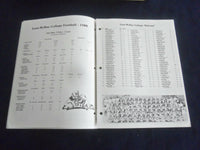 1988 DEC 4 MID AMERICA BOWL PROGRAM -LEES-MCRAE COL. VS. NE OKLAHOMA A&M-ST 659H